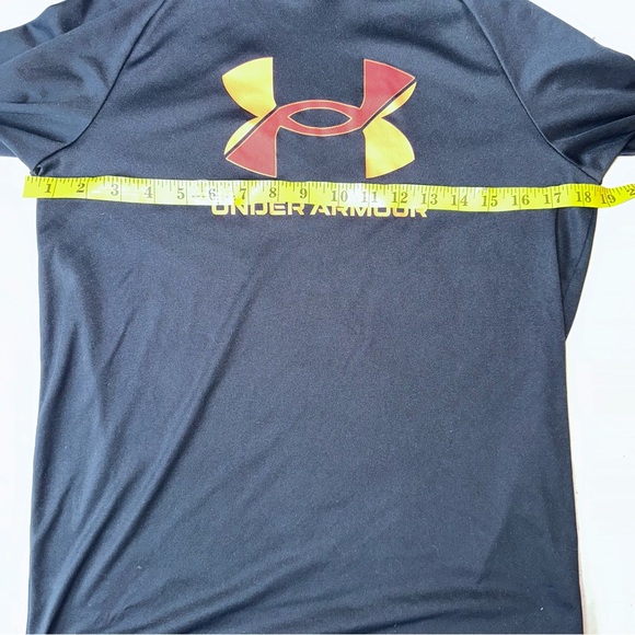 NWOT Youth XLarge Under Armour Pullover Hooded Athletic LS Shirt - Picture 4 of 5